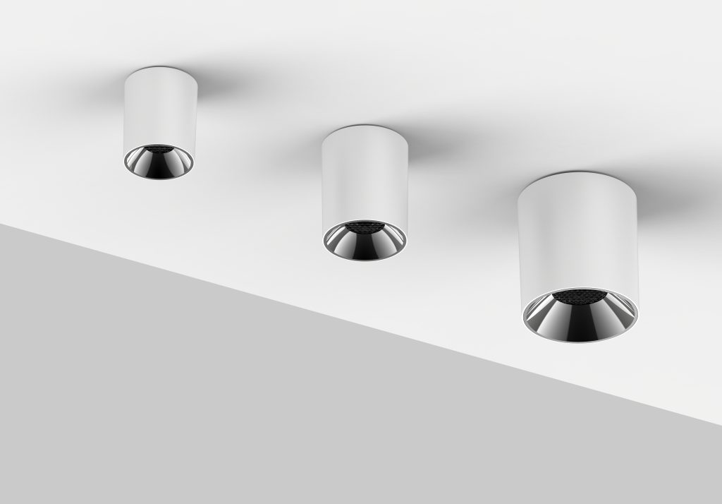 Surface mounted downlight